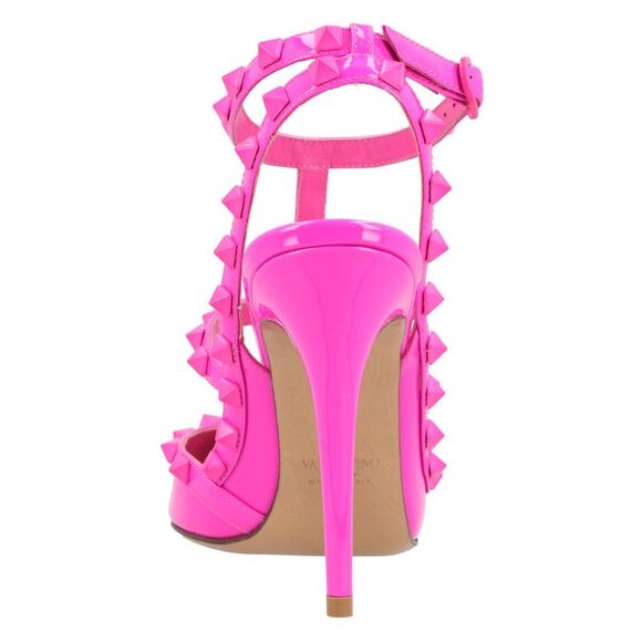 Valentino Rockstud Caged Pumps Pink - Picture 3 of 6